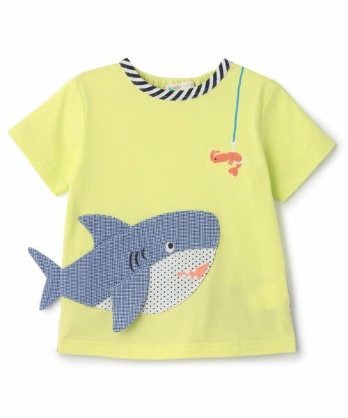 baby Cheer / ベイビーチアー Tシャツ | サメTシャツ(ライム)