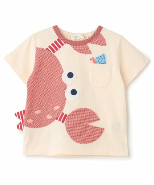 baby Cheer / ベイビーチアー Tシャツ | カニTシャツ(ECRU(キナリ))