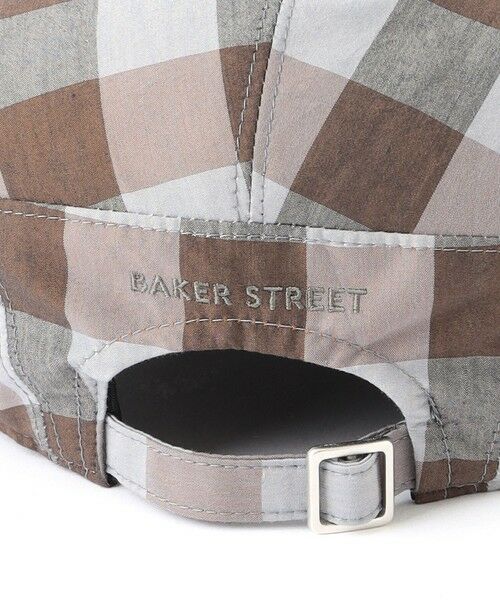 BAKER STREET / ベイカー・ストリート ハット | ミドルチェックハンチング | 詳細3