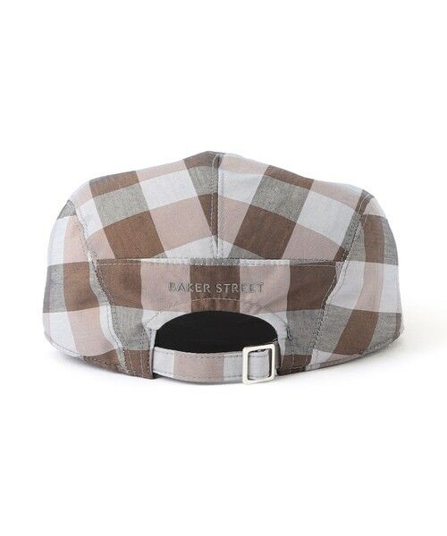 BAKER STREET / ベイカー・ストリート ハット | ミドルチェックハンチング | 詳細2
