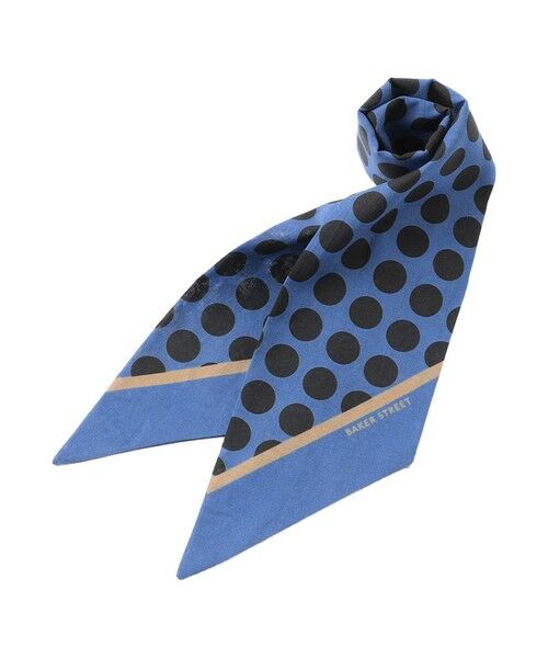 BAKER STREET / ベイカー・ストリート マフラー・ショール・スヌード・ストール | スカーフタイ ドット柄 | 詳細5