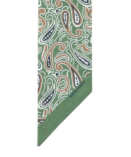 BAKER STREET / ベイカー・ストリート マフラー・ショール・スヌード・ストール | スカーフタイ ペイズリー柄 | 詳細2