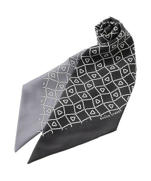 BAKER STREET / ベイカー・ストリート マフラー・ショール・スヌード・ストール | スカーフタイ ジオメトリック柄 | 詳細6