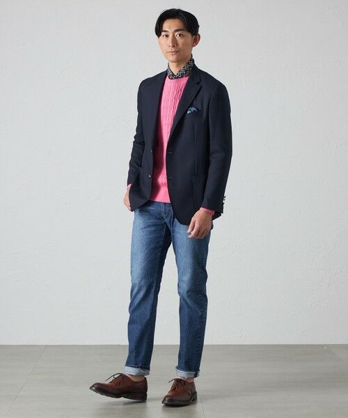 BAKER STREET / ベイカー・ストリート マフラー・ショール・スヌード・ストール | スカーフタイ ジオメトリック柄 | 詳細2