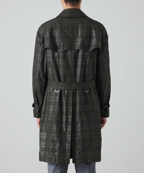 BAKER STREET / ベイカー・ストリート その他アウター | シャドーチェックダブルトレンチコート | 詳細7