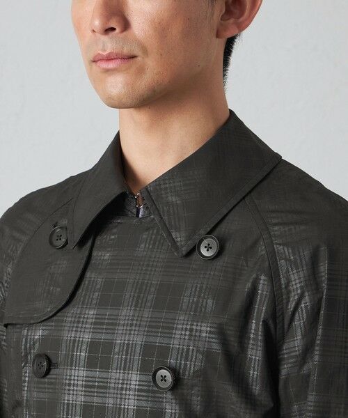 BAKER STREET / ベイカー・ストリート その他アウター | シャドーチェックダブルトレンチコート | 詳細8