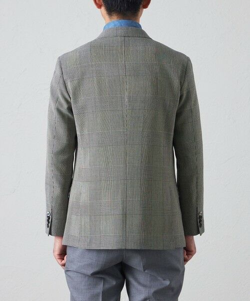 BAKER STREET / ベイカー・ストリート テーラードジャケット | 【セットアップ対応可能】クリスピーグレンチェックハッキングジャケット | 詳細5