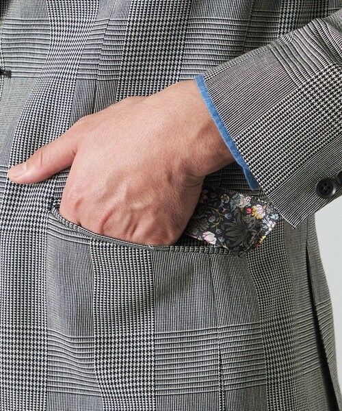 BAKER STREET / ベイカー・ストリート テーラードジャケット | 【セットアップ対応可能】クリスピーグレンチェックハッキングジャケット | 詳細7