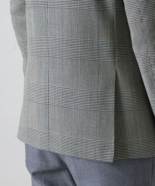 BAKER STREET / ベイカー・ストリート テーラードジャケット | 【セットアップ対応可能】クリスピーグレンチェックハッキングジャケット | 詳細8