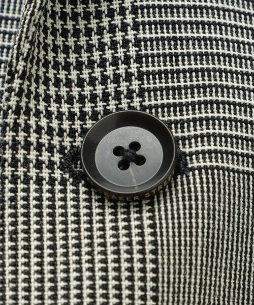 BAKER STREET / ベイカー・ストリート テーラードジャケット | 【セットアップ対応可能】クリスピーグレンチェックハッキングジャケット | 詳細11