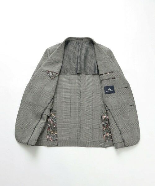 BAKER STREET / ベイカー・ストリート テーラードジャケット | 【セットアップ対応可能】クリスピーグレンチェックハッキングジャケット | 詳細12