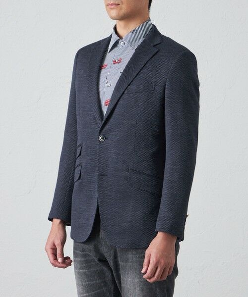 BAKER STREET / ベイカー・ストリート テーラードジャケット | 綿麻ジャージハッキングジャケット | 詳細4