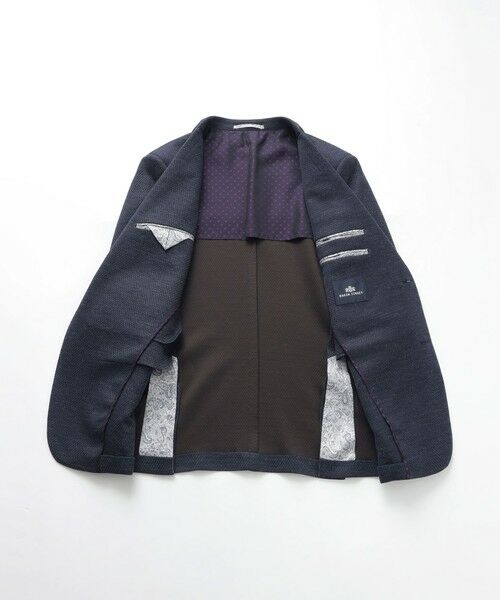 BAKER STREET / ベイカー・ストリート テーラードジャケット | 綿麻ジャージハッキングジャケット | 詳細11