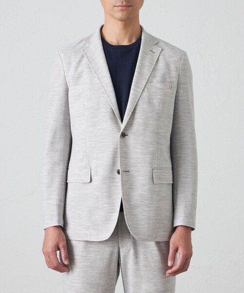 BAKER STREET / ベイカー・ストリート その他アウター | 【セットアップ対応可能】ハニカムジャージジャケット(2L・3Lあり) | 詳細4