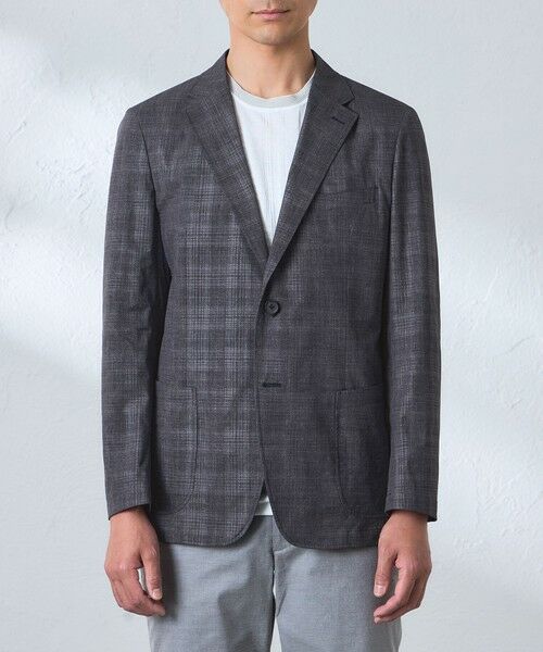 BAKER STREET / ベイカー・ストリート その他アウター | 【ウォッシャブル】シャドーチェックプリントジャケット | 詳細3