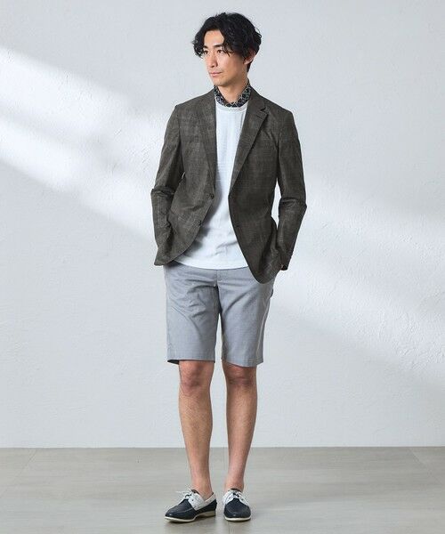 BAKER STREET / ベイカー・ストリート その他アウター | 【ウォッシャブル】シャドーチェックプリントジャケット | 詳細1