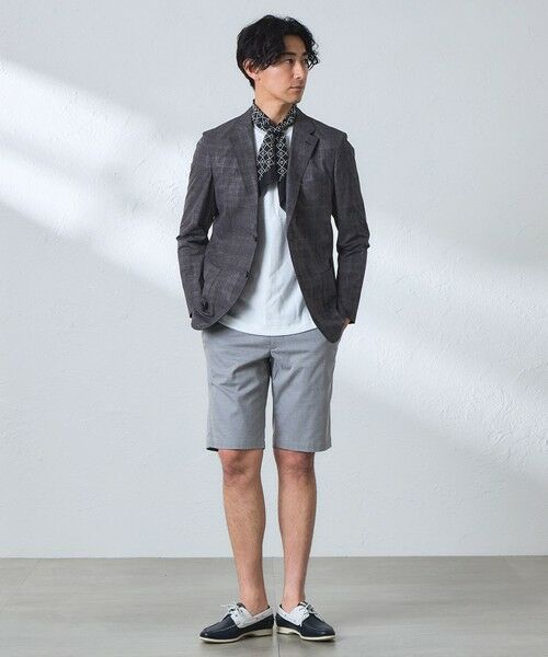 BAKER STREET / ベイカー・ストリート その他アウター | 【ウォッシャブル】シャドーチェックプリントジャケット | 詳細2