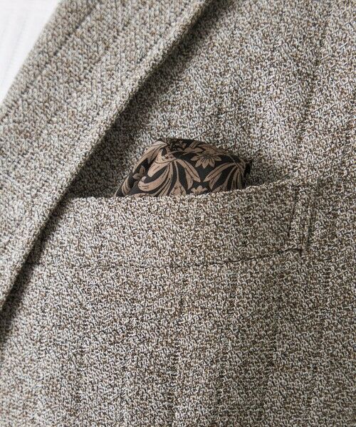 BAKER STREET / ベイカー・ストリート その他アウター | 【ウォッシャブル】三つ杢リンクスジャージーストライプジャケット | 詳細5