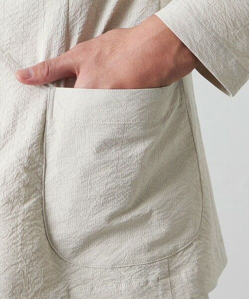 BAKER STREET / ベイカー・ストリート その他アウター | 【セットアップ対応可能】【ウォッシャブル】BEYONTECH ポリエステルドライサッカージャケット | 詳細6