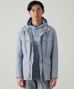 BAKER STREET / ベイカー・ストリート ブルゾン | 【ウォッシャブル】ガーメントダイミリタリージャケット