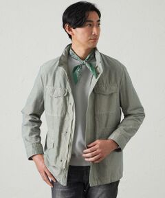 BAKER STREET / ベイカー・ストリート ブルゾン | 【ウォッシャブル】ガーメントダイミリタリージャケット