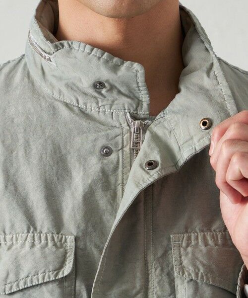 BAKER STREET / ベイカー・ストリート ブルゾン | 【ウォッシャブル】ガーメントダイミリタリージャケット | 詳細7