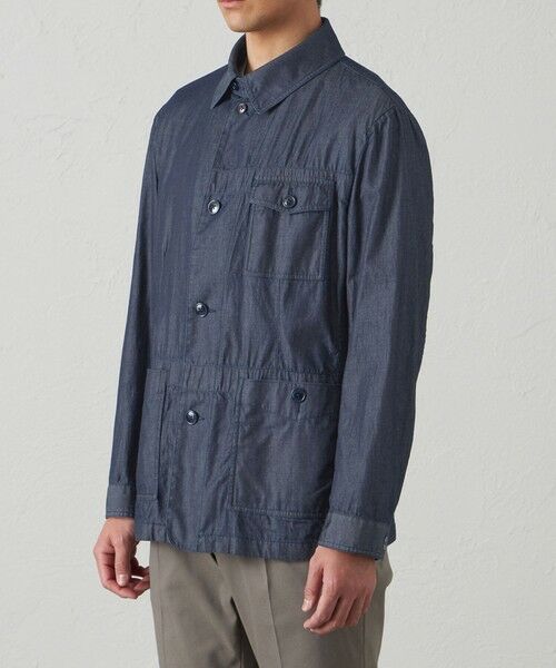 BAKER STREET / ベイカー・ストリート ブルゾン | 【ウォッシャブル】ライトデニムポストマンジャケット | 詳細3