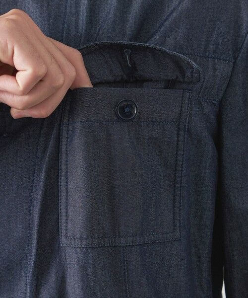 BAKER STREET / ベイカー・ストリート ブルゾン | 【ウォッシャブル】ライトデニムポストマンジャケット | 詳細6