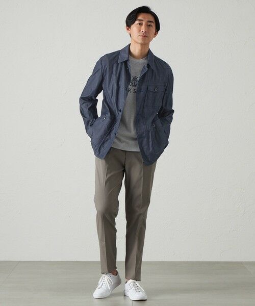 BAKER STREET / ベイカー・ストリート ブルゾン | 【ウォッシャブル】ライトデニムポストマンジャケット | 詳細1