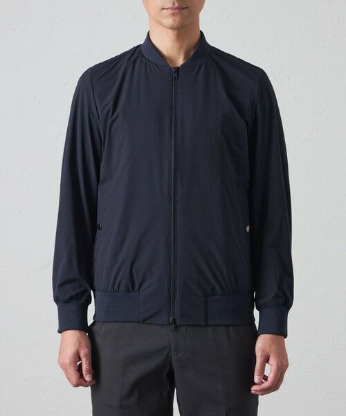 BAKER STREET / ベイカー・ストリート ブルゾン | 【ウォッシャブル】タータンバックプリントボマージャケット | 詳細5