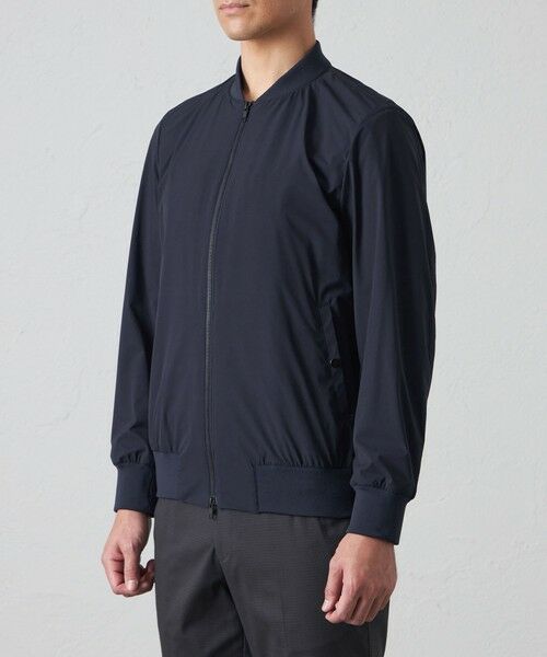 BAKER STREET / ベイカー・ストリート ブルゾン | 【ウォッシャブル】タータンバックプリントボマージャケット | 詳細6