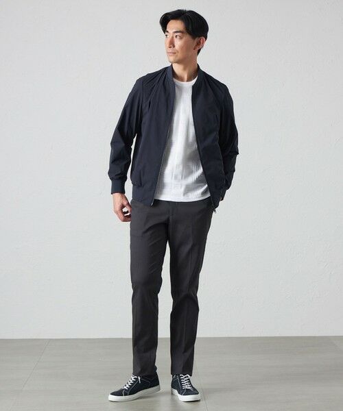 BAKER STREET / ベイカー・ストリート ブルゾン | 【ウォッシャブル】タータンバックプリントボマージャケット | 詳細2