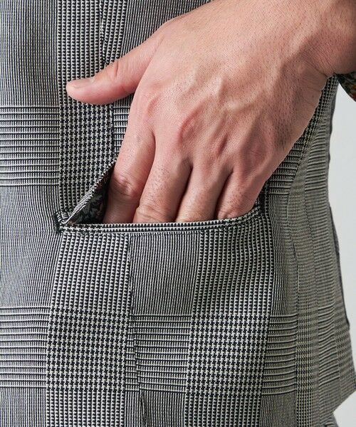 BAKER STREET / ベイカー・ストリート ベスト | 【セットアップ対応可能】クリスピーグレンチェックウエストコート | 詳細6