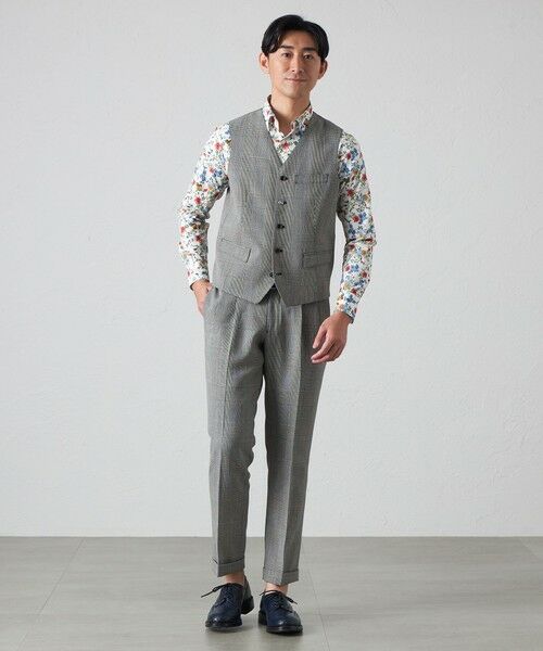 BAKER STREET / ベイカー・ストリート ベスト | 【セットアップ対応可能】クリスピーグレンチェックウエストコート | 詳細1