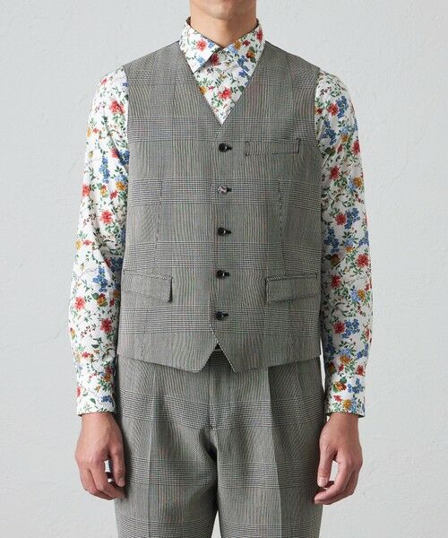 BAKER STREET / ベイカー・ストリート ベスト | 【セットアップ対応可能】クリスピーグレンチェックウエストコート | 詳細2