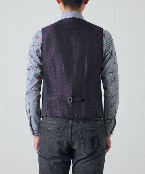 BAKER STREET / ベイカー・ストリート ベスト | 綿麻ジャージウエストコート | 詳細6