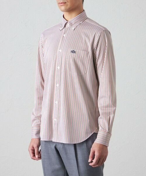 BAKER STREET / ベイカー・ストリート シャツ・ブラウス | AFT(アジャスタブルフィットテック)ストライプシャツ | 詳細4