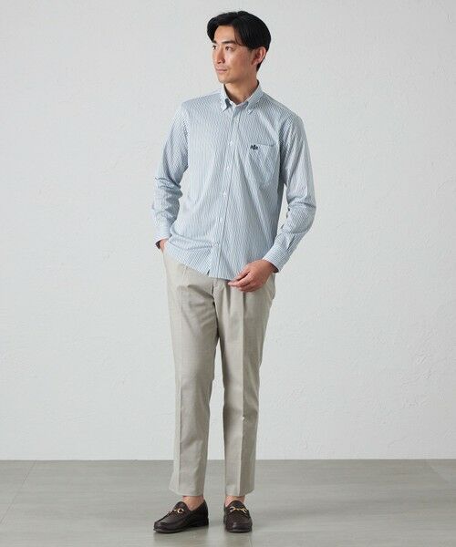 BAKER STREET / ベイカー・ストリート シャツ・ブラウス | AFT(アジャスタブルフィットテック)ストライプシャツ | 詳細2