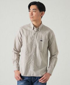 BAKER STREET / ベイカー・ストリート シャツ・ブラウス | 綿麻ギンガムシャツ