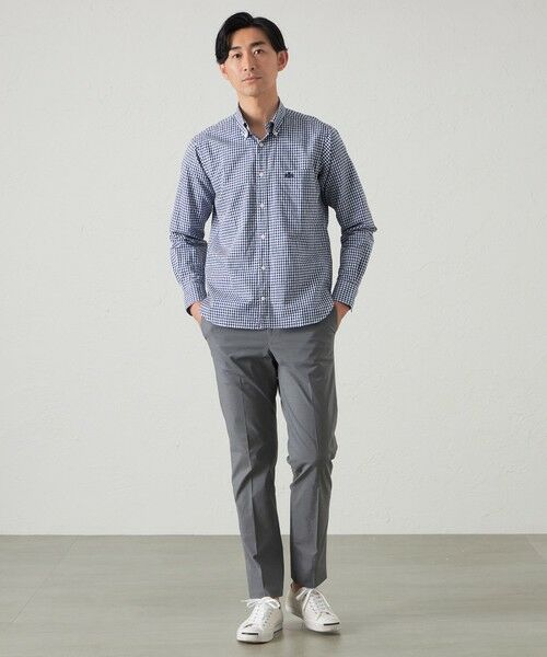 BAKER STREET / ベイカー・ストリート シャツ・ブラウス | 綿麻ギンガムシャツ | 詳細3