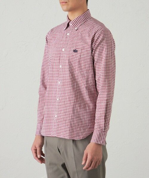 BAKER STREET / ベイカー・ストリート シャツ・ブラウス | 綿麻ギンガムシャツ | 詳細6