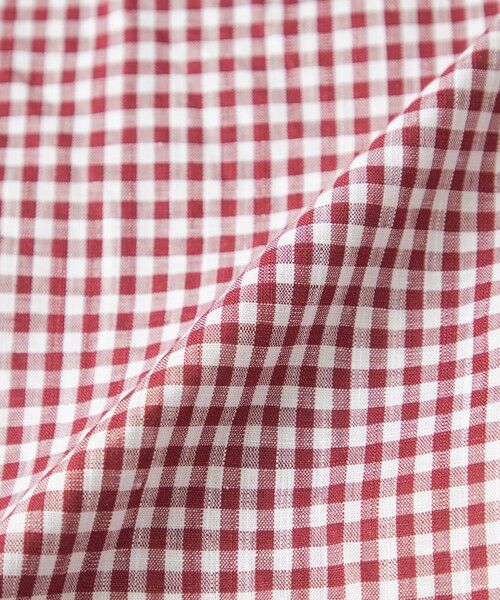 BAKER STREET / ベイカー・ストリート シャツ・ブラウス | 綿麻ギンガムシャツ | 詳細11