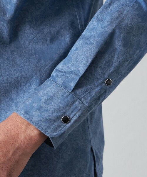 BAKER STREET / ベイカー・ストリート シャツ・ブラウス | 抜染ペイズリーウエスタンシャツ | 詳細6