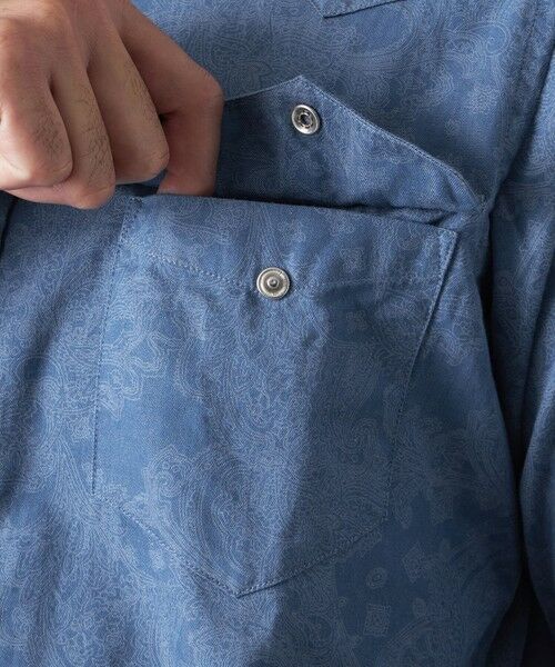 BAKER STREET / ベイカー・ストリート シャツ・ブラウス | 抜染ペイズリーウエスタンシャツ | 詳細7