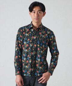 BAKER STREET / ベイカー・ストリート シャツ・ブラウス | BAKER フラワープリントシャツ(2L・3Lあり)