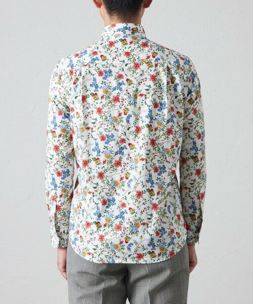 BAKER STREET / ベイカー・ストリート シャツ・ブラウス | BAKER フラワープリントシャツ(2L・3Lあり) | 詳細6