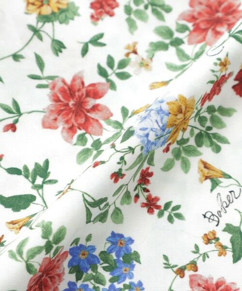 BAKER STREET / ベイカー・ストリート シャツ・ブラウス | BAKER フラワープリントシャツ(2L・3Lあり) | 詳細10