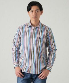 マルチストライプシャツ