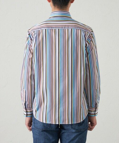 BAKER STREET / ベイカー・ストリート シャツ・ブラウス | マルチストライプシャツ | 詳細5