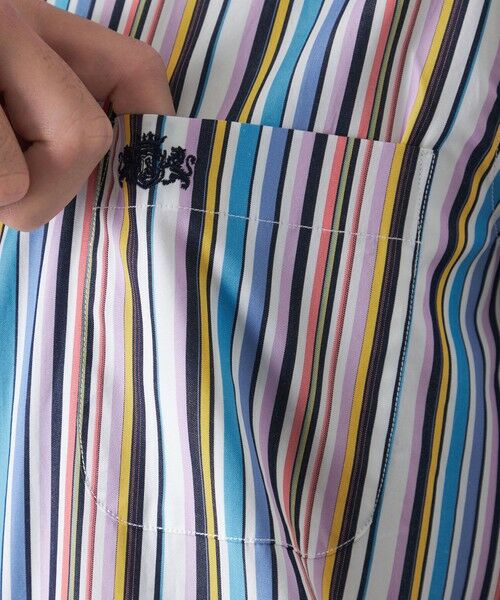 BAKER STREET / ベイカー・ストリート シャツ・ブラウス | マルチストライプシャツ | 詳細6